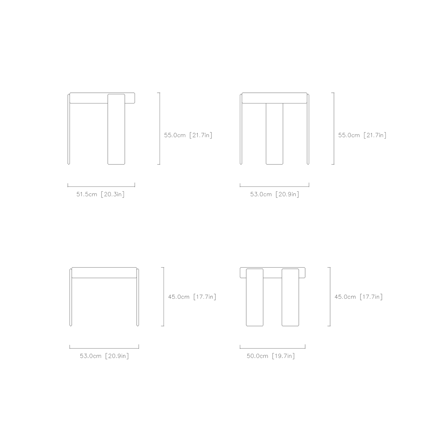 Nested Duo Coffee Tables
