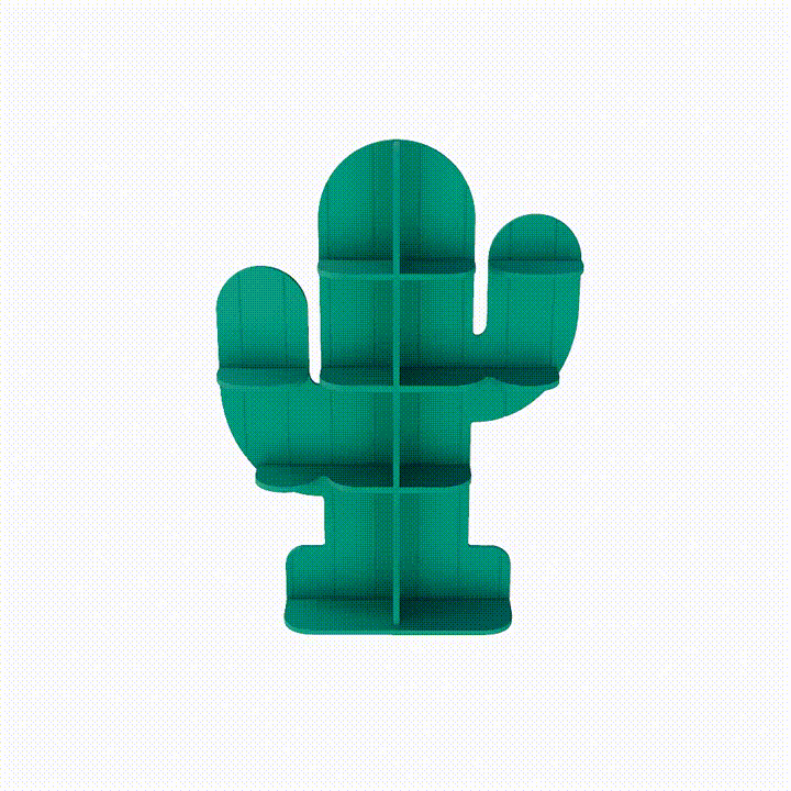 Cactus-Shape Storage Rack