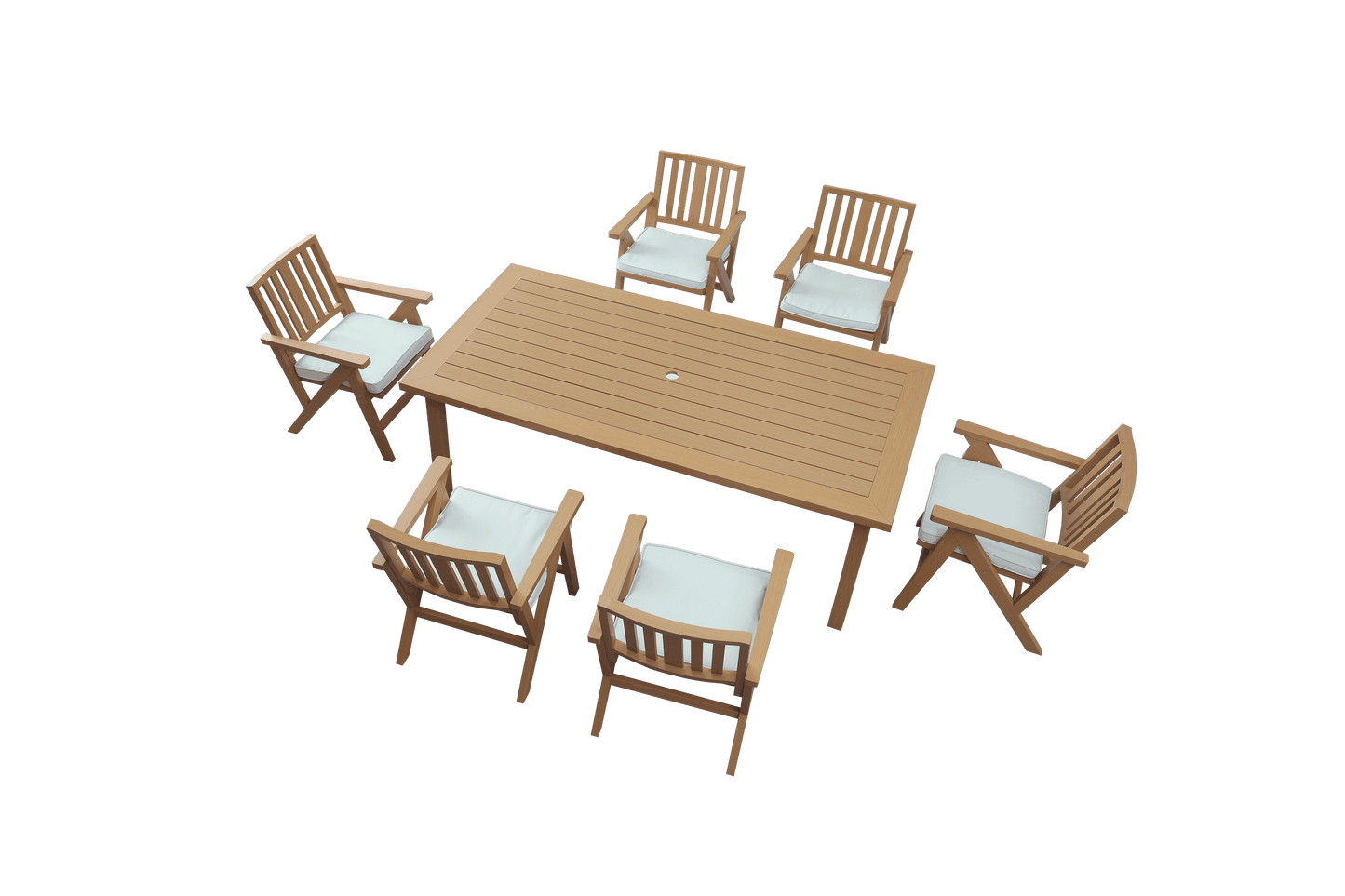 6 Seater Garden Dinning set
