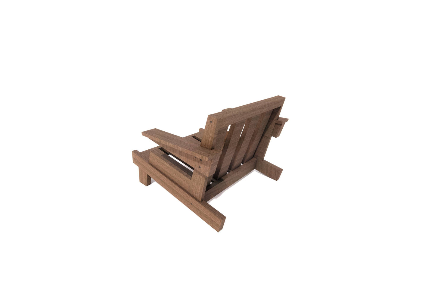 Floating-Arm Leisure Chair