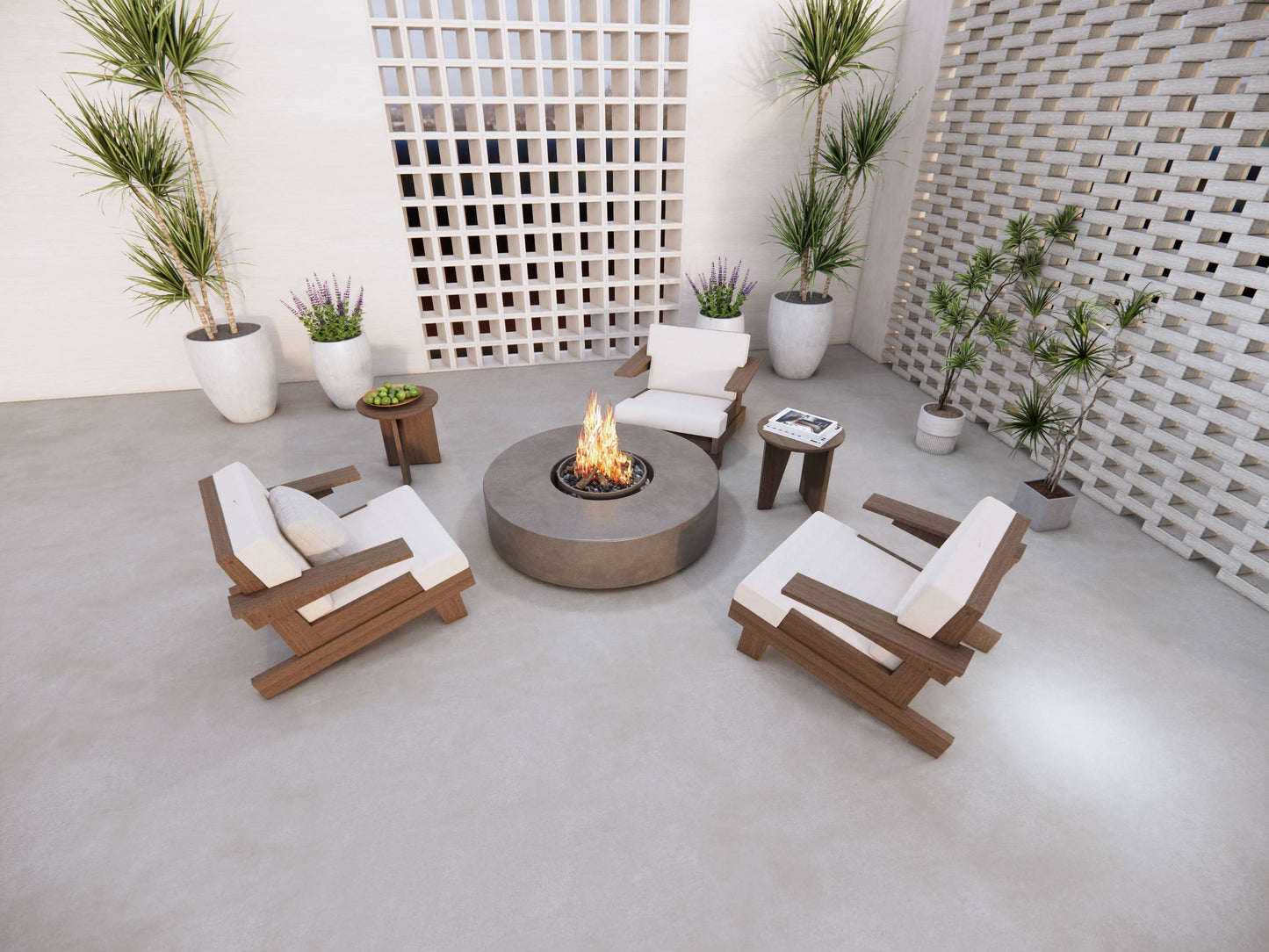 Floating-Arm Leisure Chair