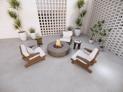 Floating-Arm Leisure Chair