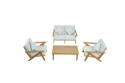 Rotational Wood Coffee Table