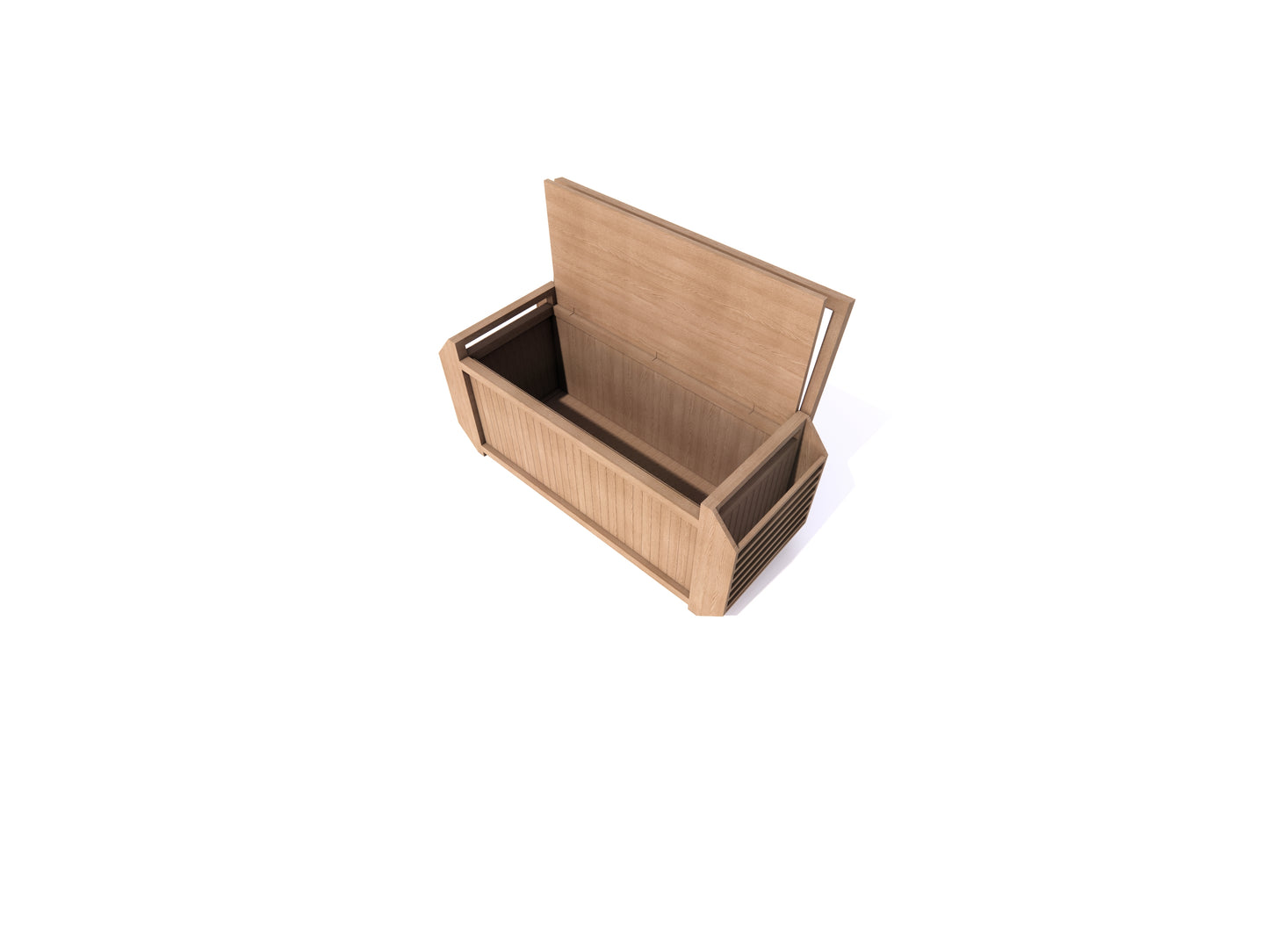 Backrest Storage Bench