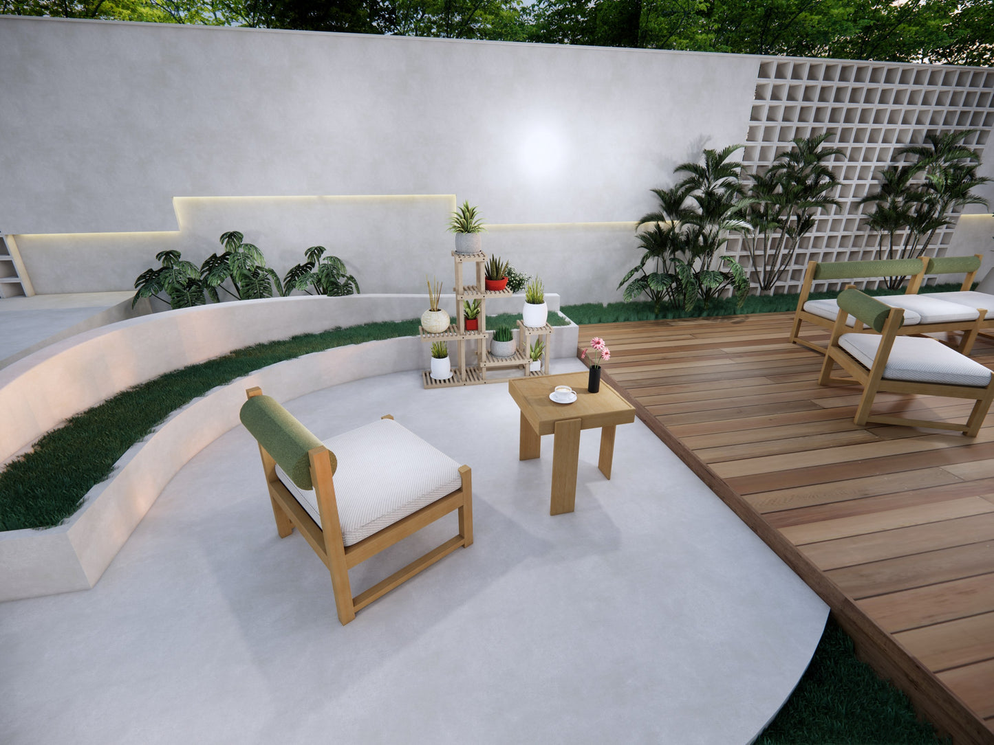 Modular Low-Seat Sofa