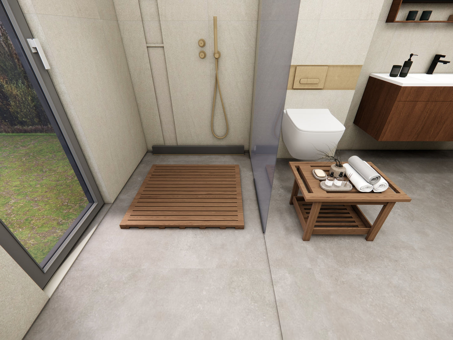 Anti-Slip Shower Platform