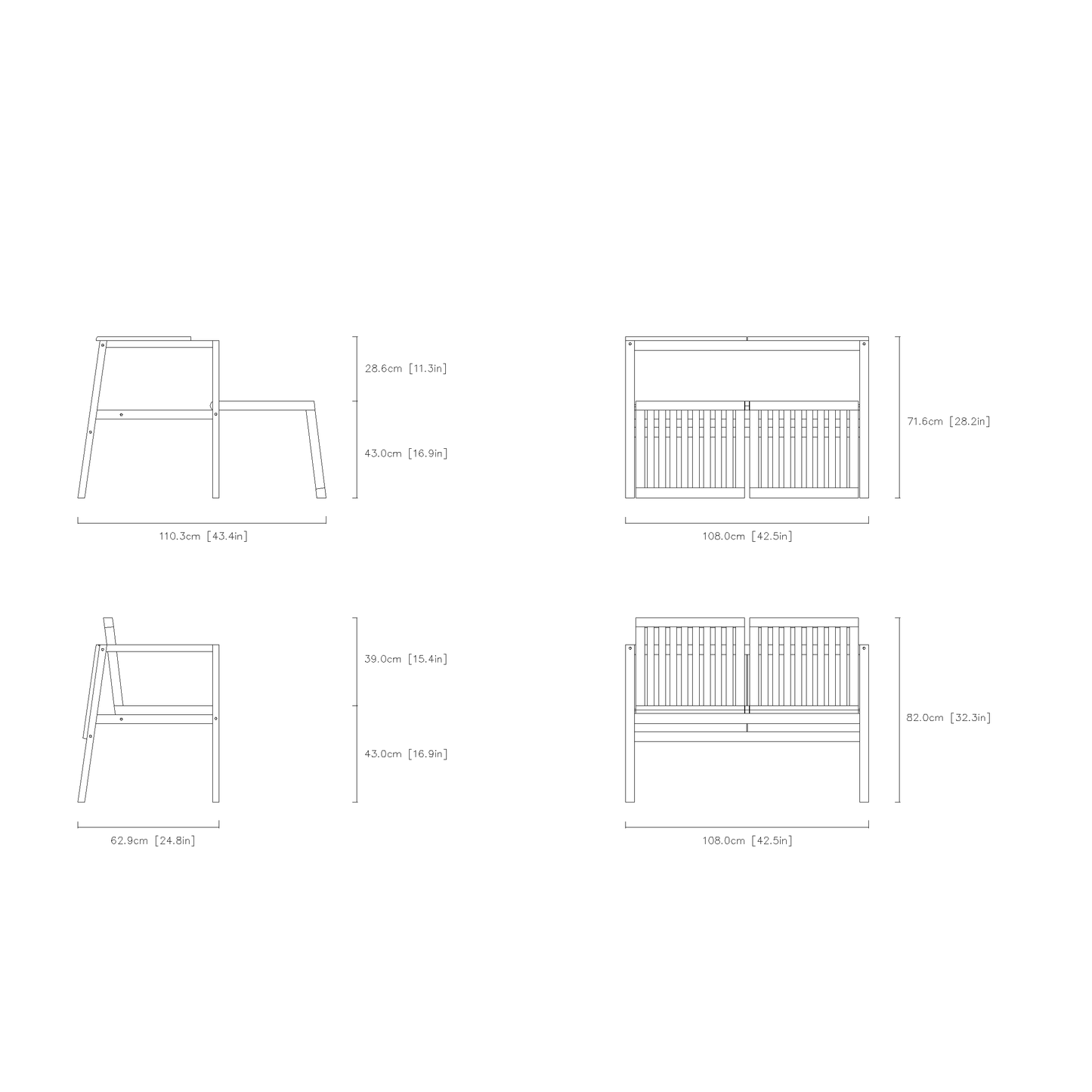 Modular Convertible Bench System