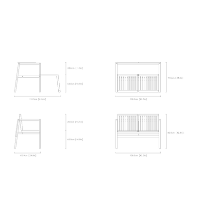 Modular Convertible Bench System
