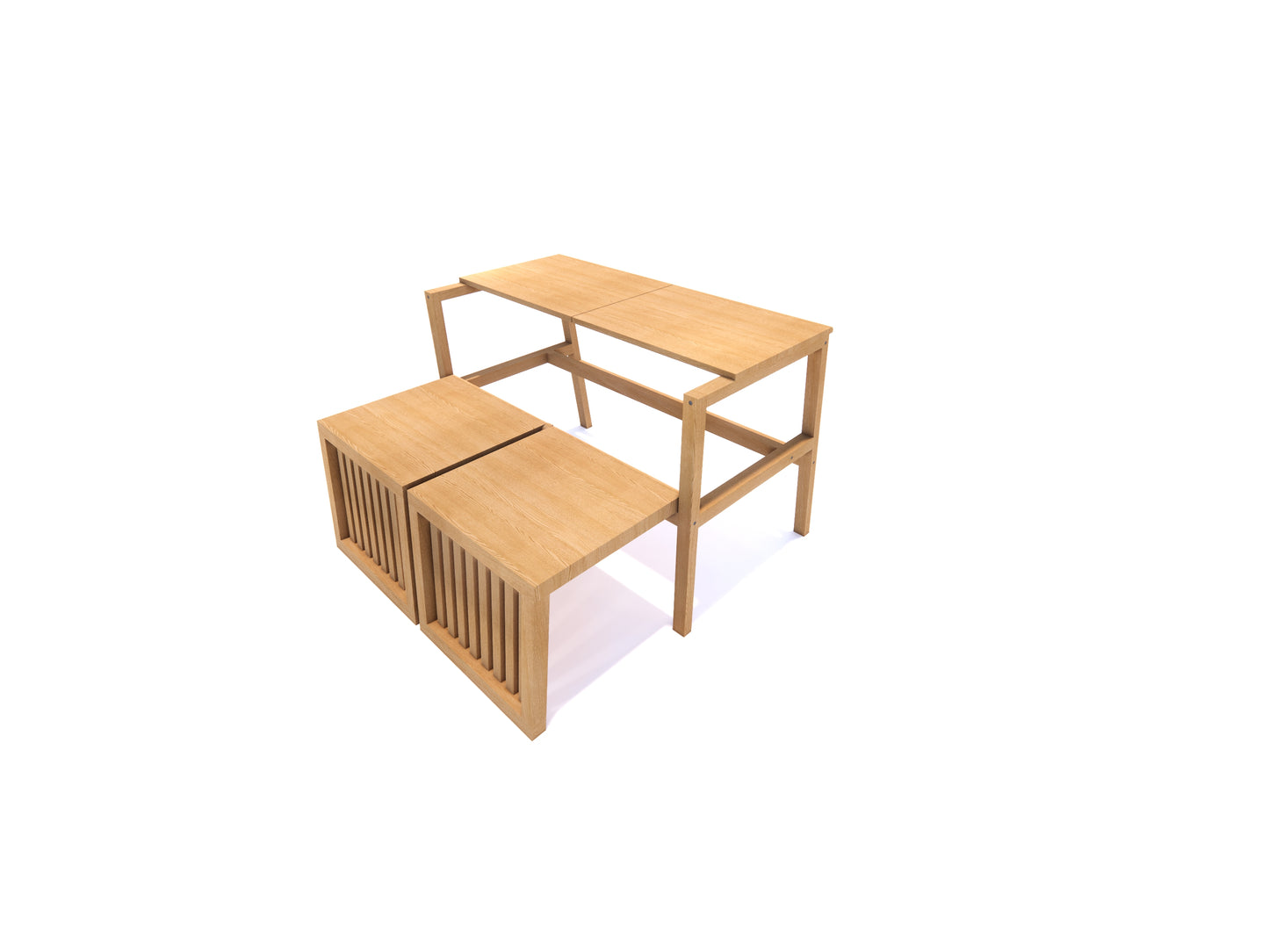 Modular Convertible Bench System