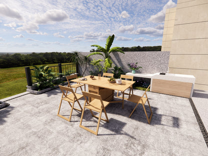 Compact Folding Patio Chair