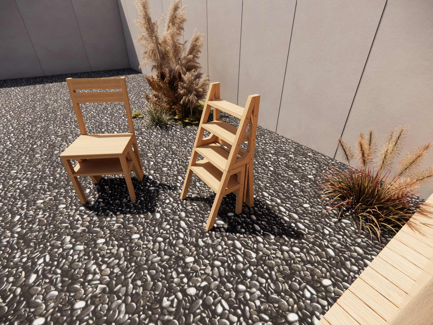 Convertible Chair-Ladder