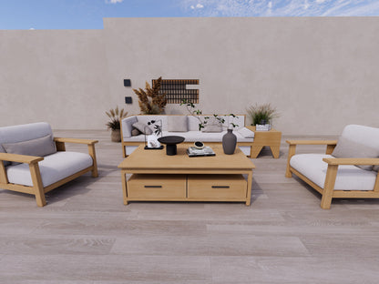 Rectangular Storage Coffee Table