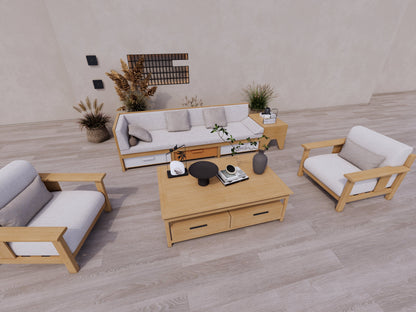 Modular Storage Sofa Lounger