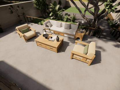 Rectangular Storage Coffee Table