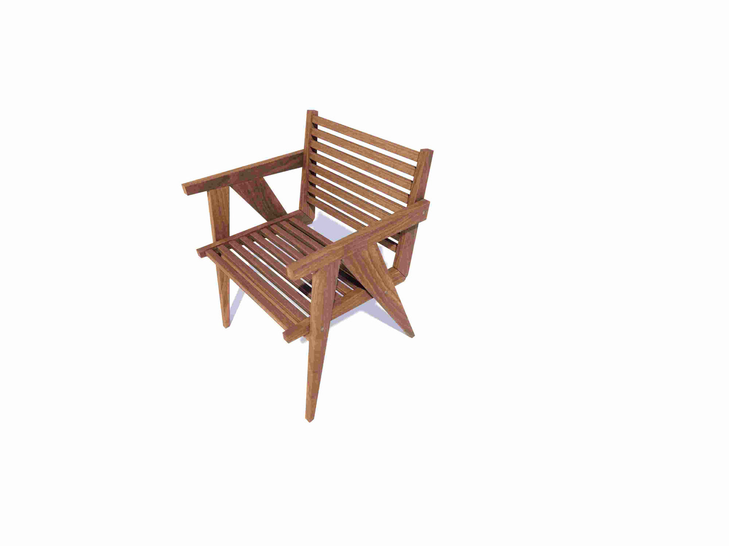 Wide-Seat Dining & Lounge Chair