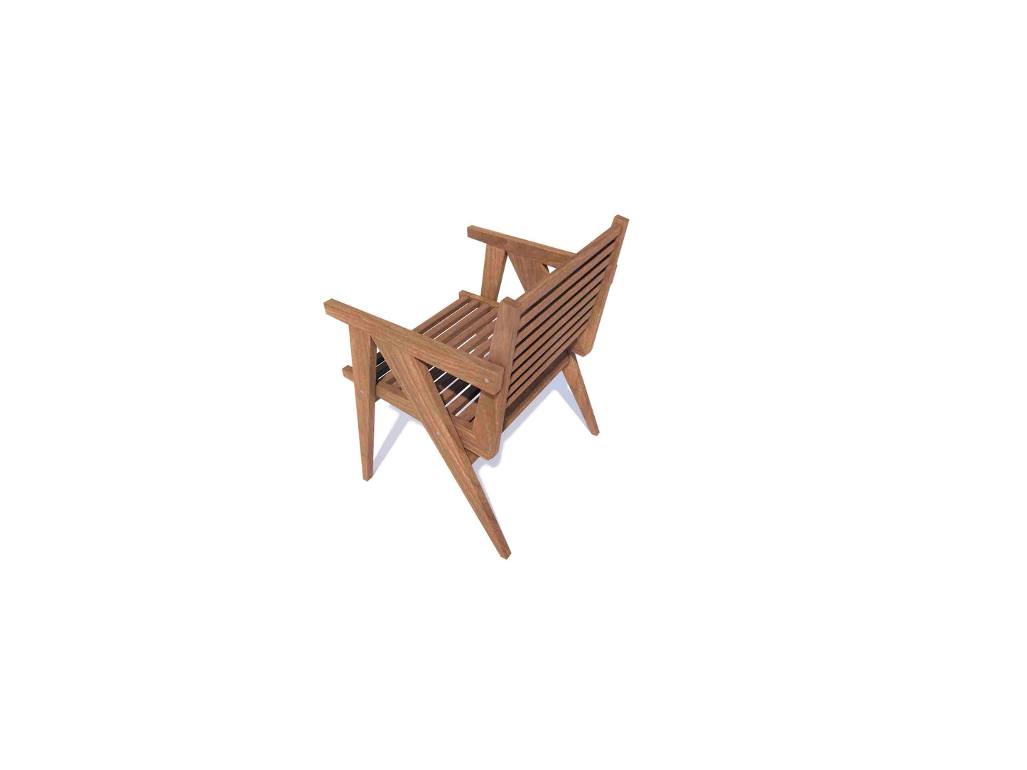 Wide-Seat Dining & Lounge Chair