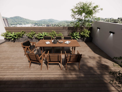 Wide-Seat Dining & Lounge Chair