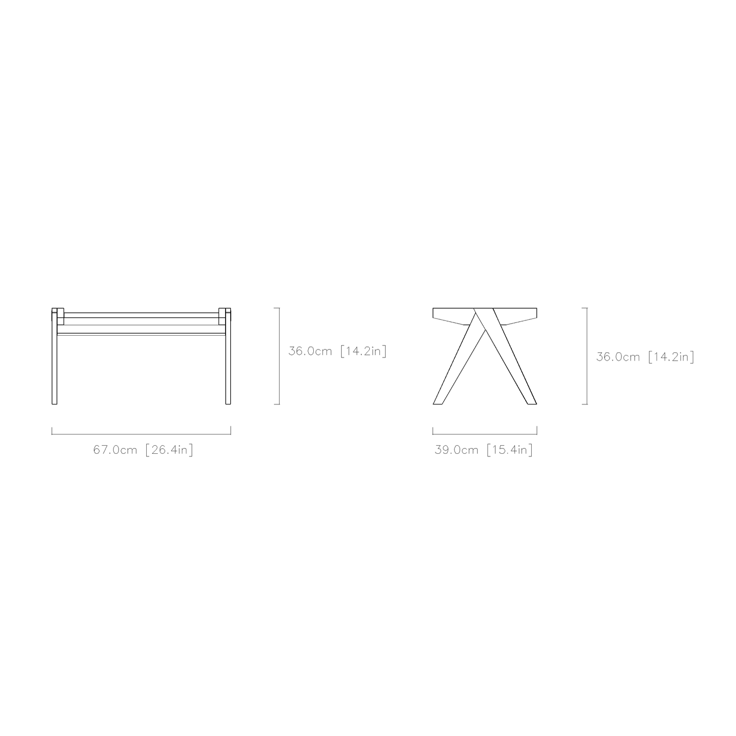 Dynamic Split-Leg Stool