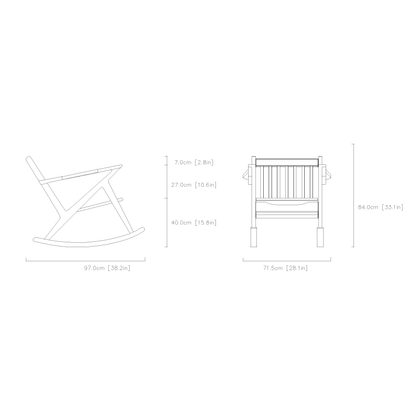 Tri-Stability Rocking Chair