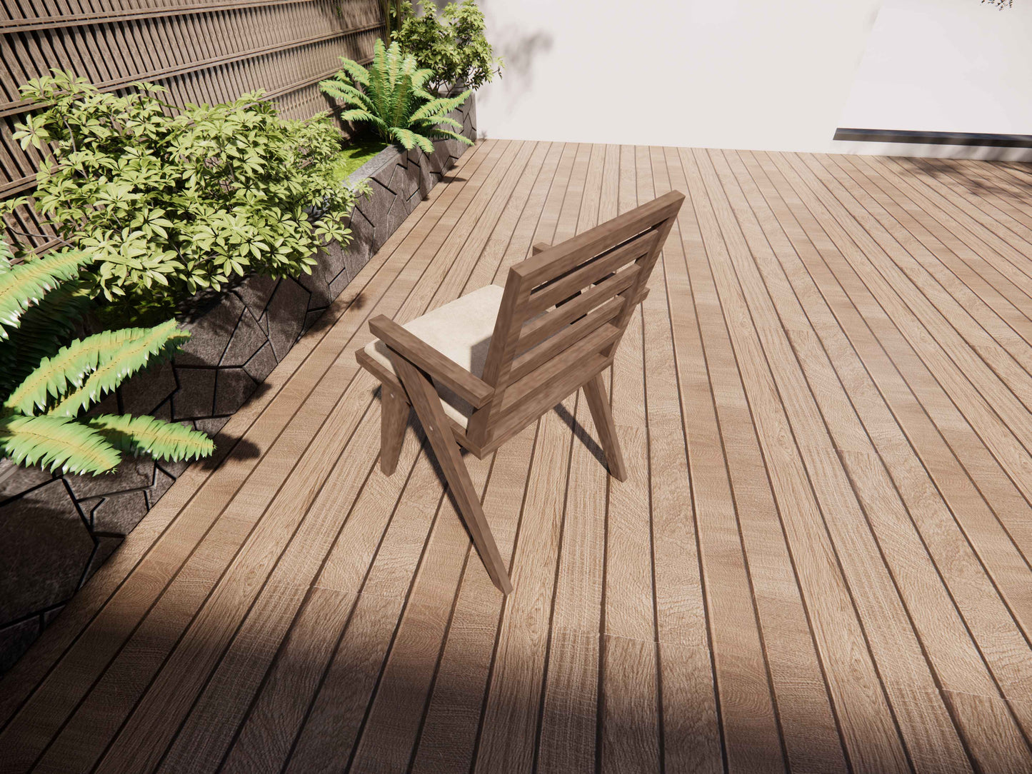 Dynamic-Leg Lounge Chair