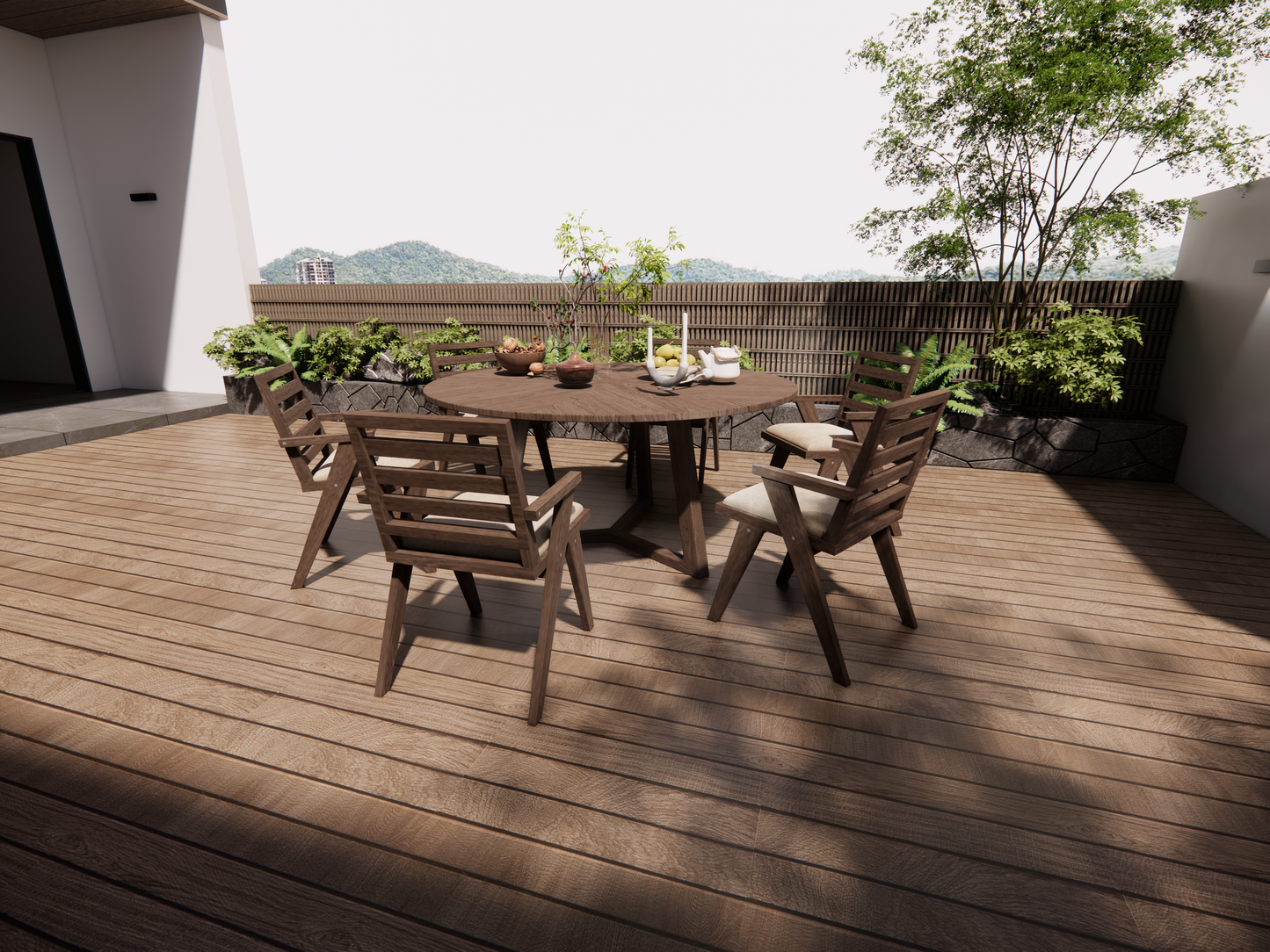 Elegant Round Dining Table (50–100 cm)