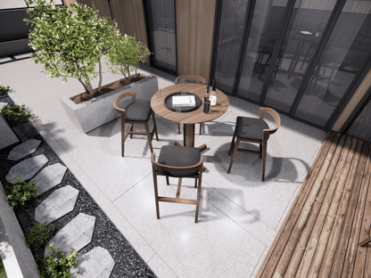 Comfort Radius Bar Round Table
