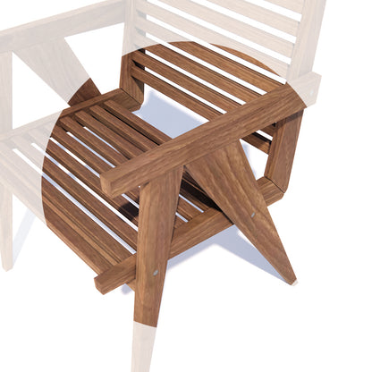 Wide-Seat Dining & Lounge Chair