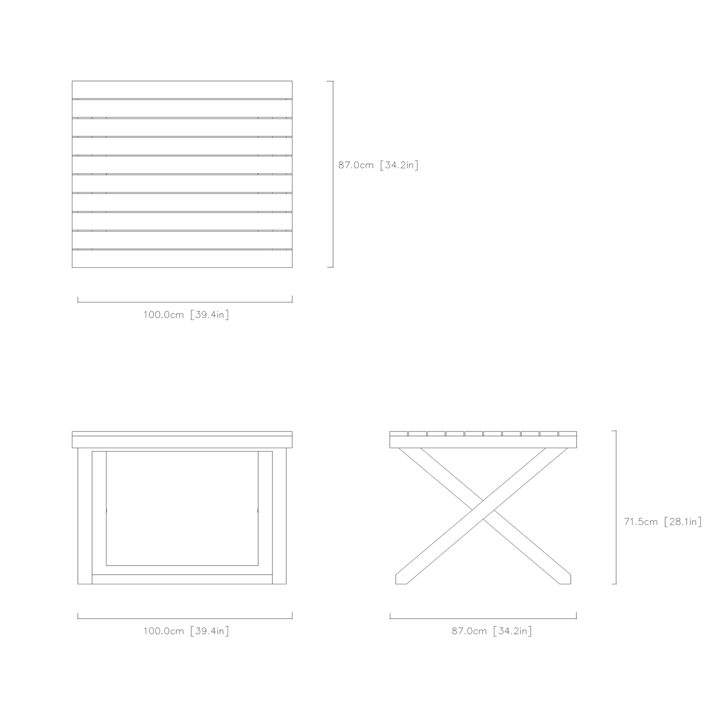 Modular Expandable Table System