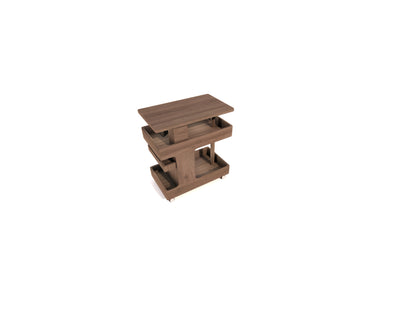 Multi-Compartment Serving Cart