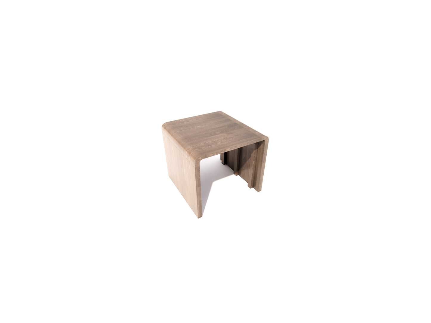 Convertible C-Frame Side Table Stool