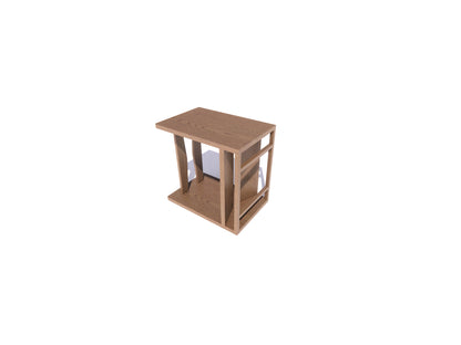 Storage C-Frame Table & Stool