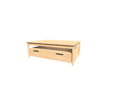 Rectangular Storage Coffee Table