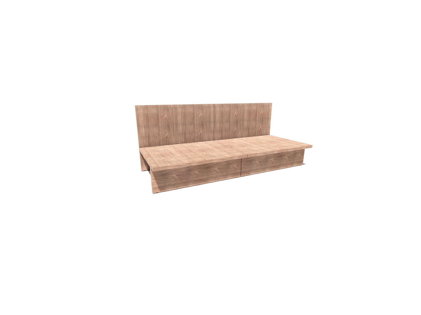 Modular Armless Sofa