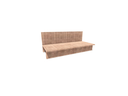 Modular Armless Sofa
