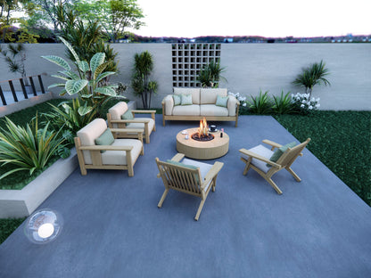 Deep-Seat Comfort Sofa