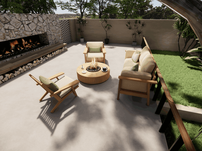 Relaxed Low-Seat Armchair