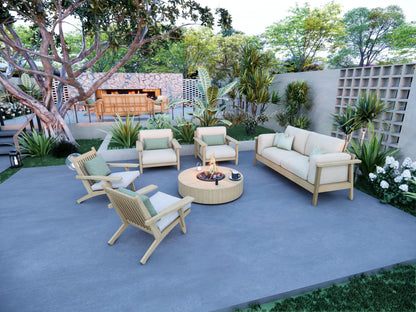 Relaxed Low-Seat Armchair