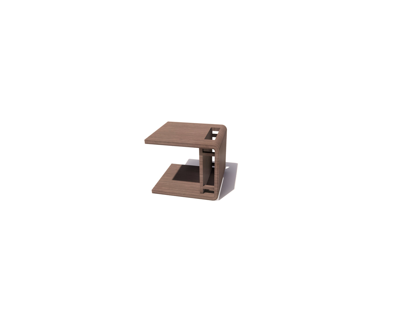 C-Shaped Dual-Purpose Stool