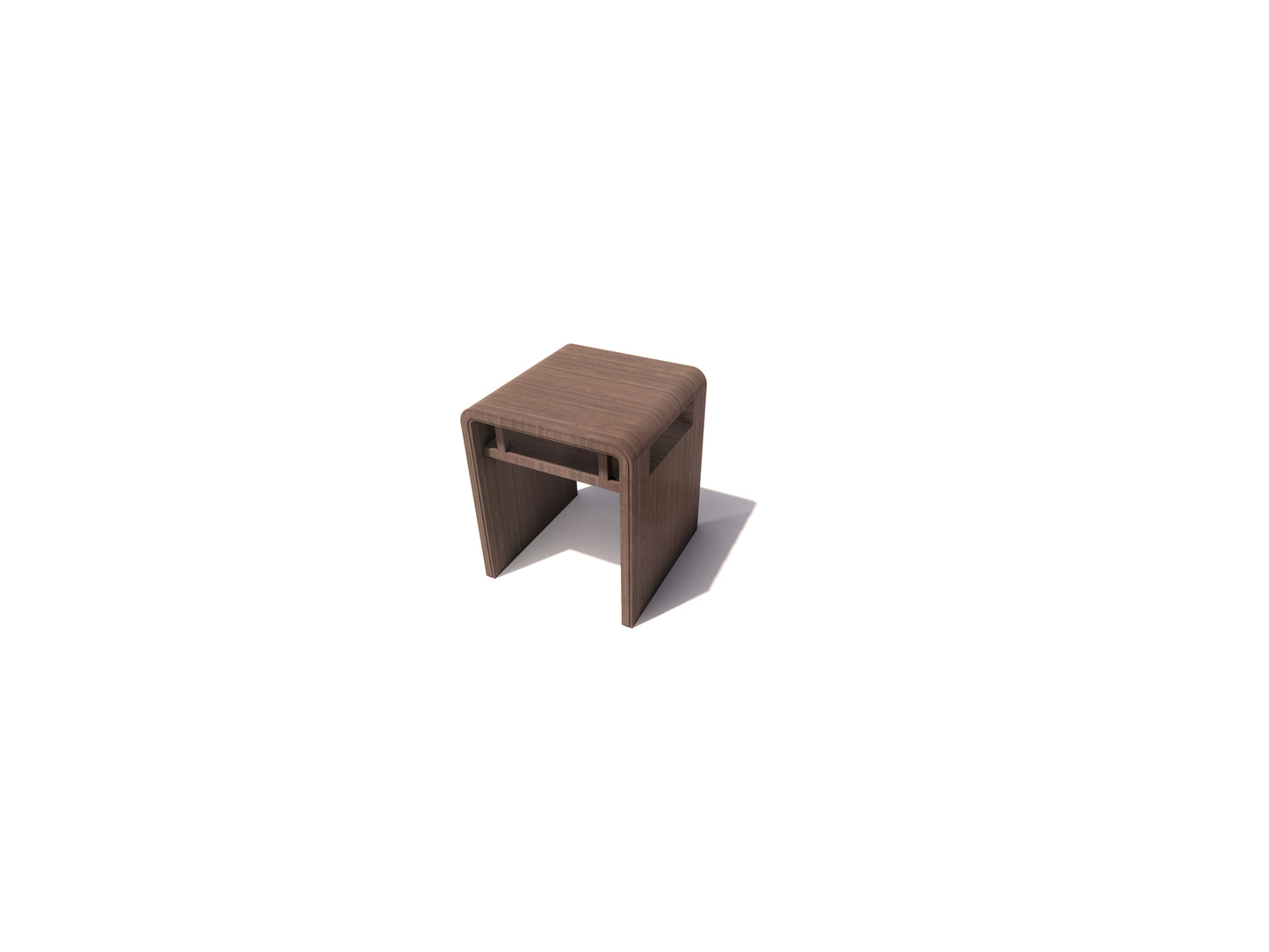 C-Shaped Dual-Purpose Stool