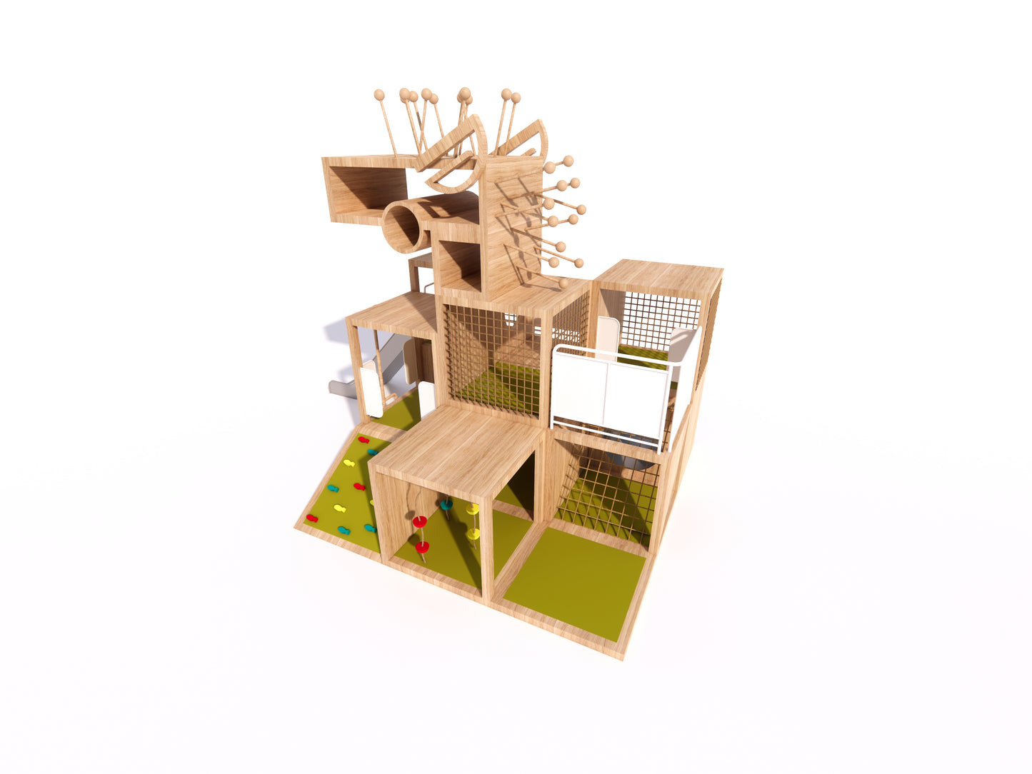 Giraffe-Themed Playhouse