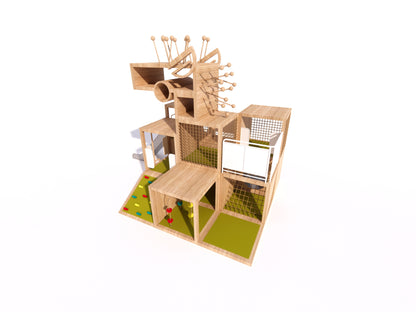 Giraffe-Themed Playhouse