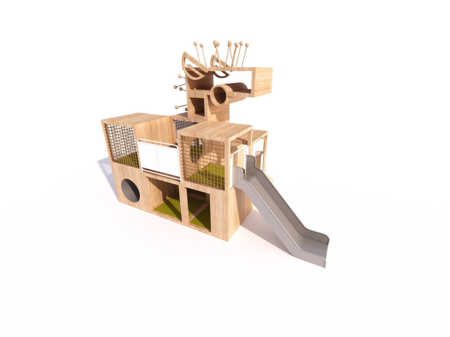 Giraffe-Themed Playhouse