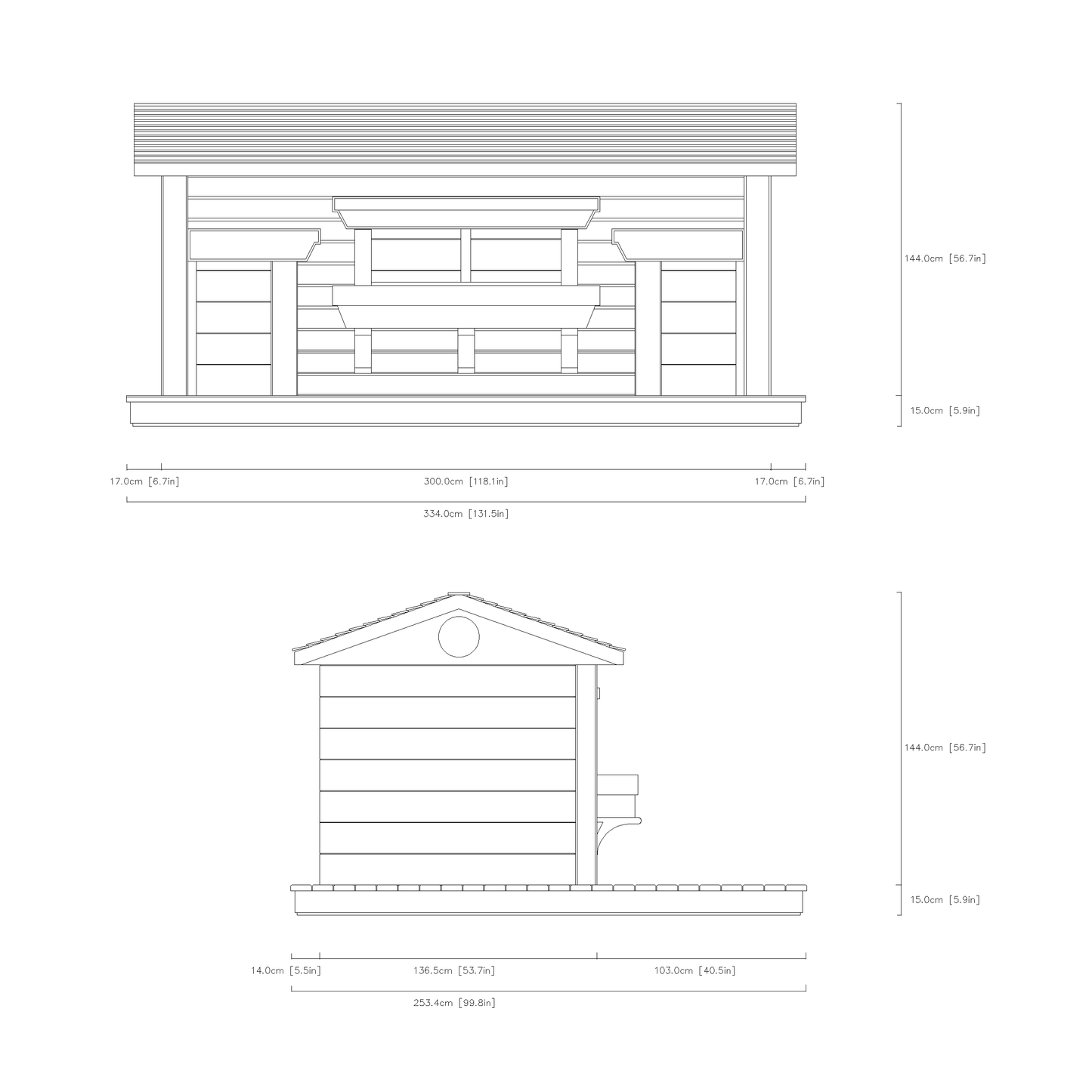 Large Elevated Pet House