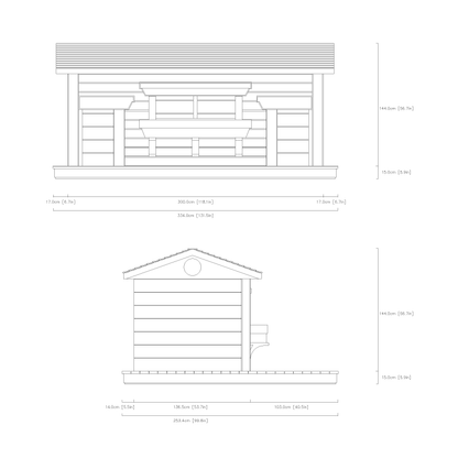 Large Elevated Pet House
