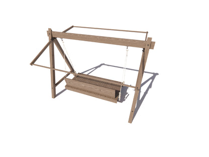Three-Point Swing Lounge Chair