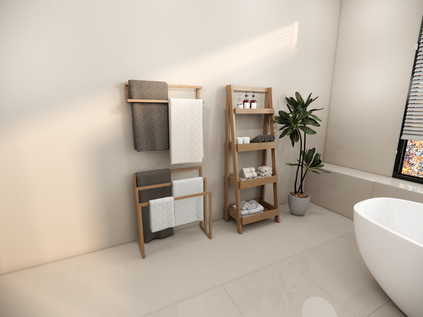 Four-Tier Storage Rack