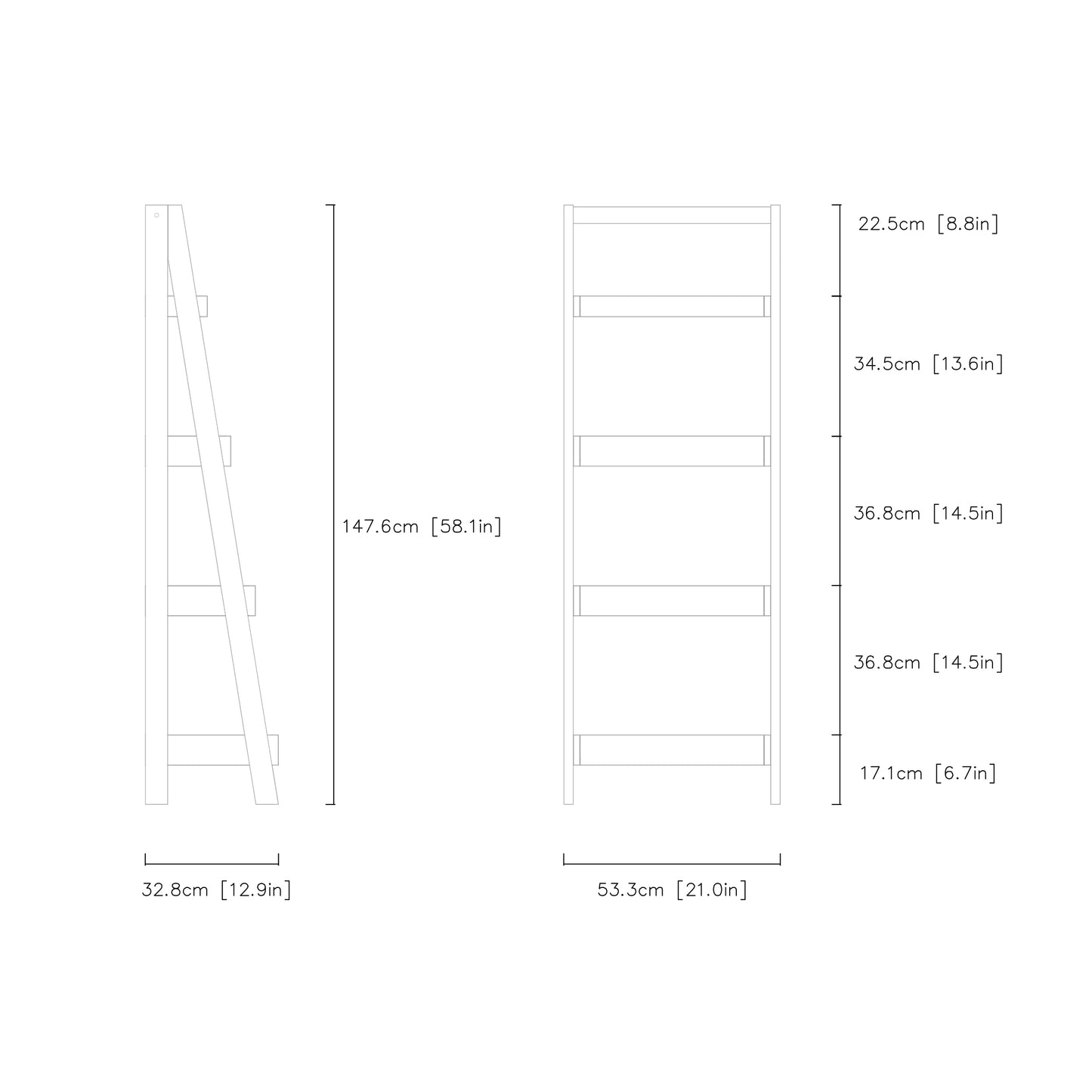 Four-Tier Storage Rack