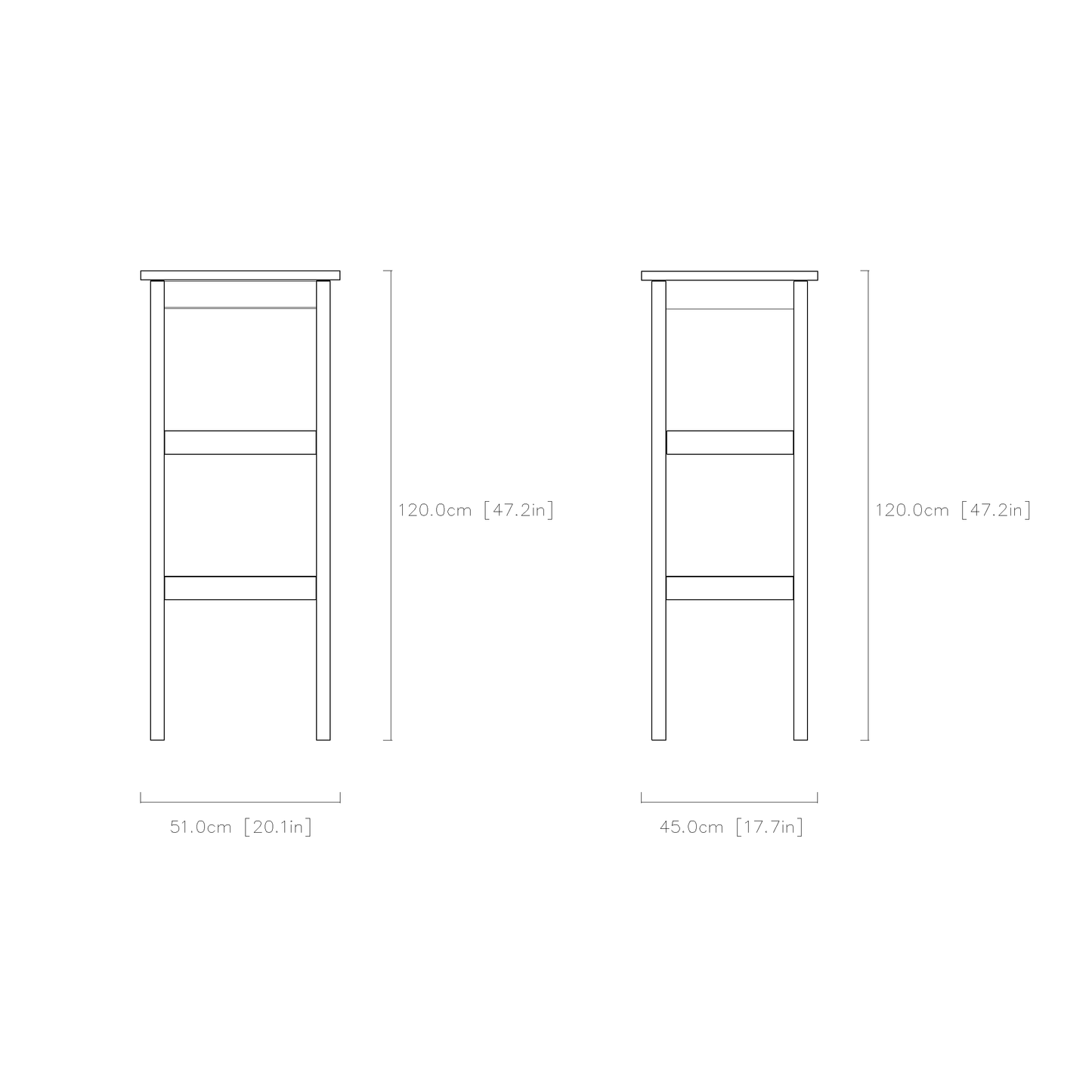 Three-Tier Corner Storage Rack