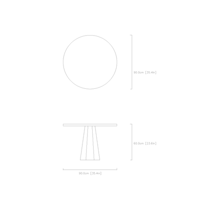 Octagon-Leg Round Table