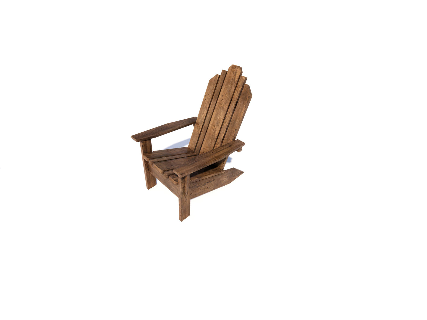 Modern Adirondack-Inspired Chair